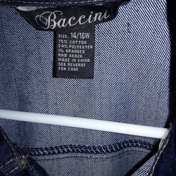 Christiana Zinn Blue Denim Jacket - Picture 2 of 5